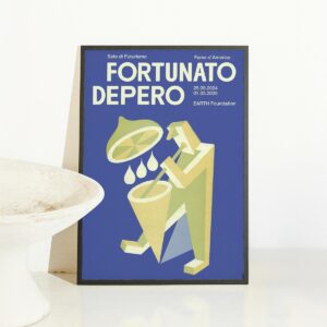 Locandina -  FORTUNATO DEPERO. Sete di Futurismo, fame d’America