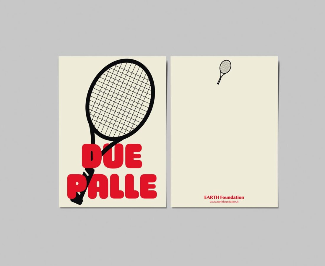 Cartolina Fantozzi - Due palle