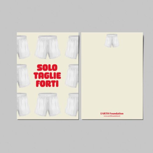Cartolina Fantozzi - Solo taglie forti